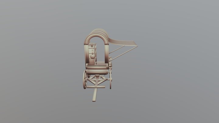 3D CHUCK WAGON_YAP MIKIC 3D Model