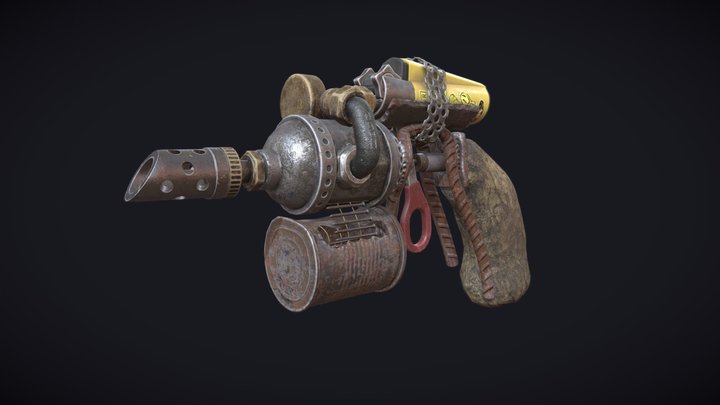 GAP Final - Mickey gun 3D Model