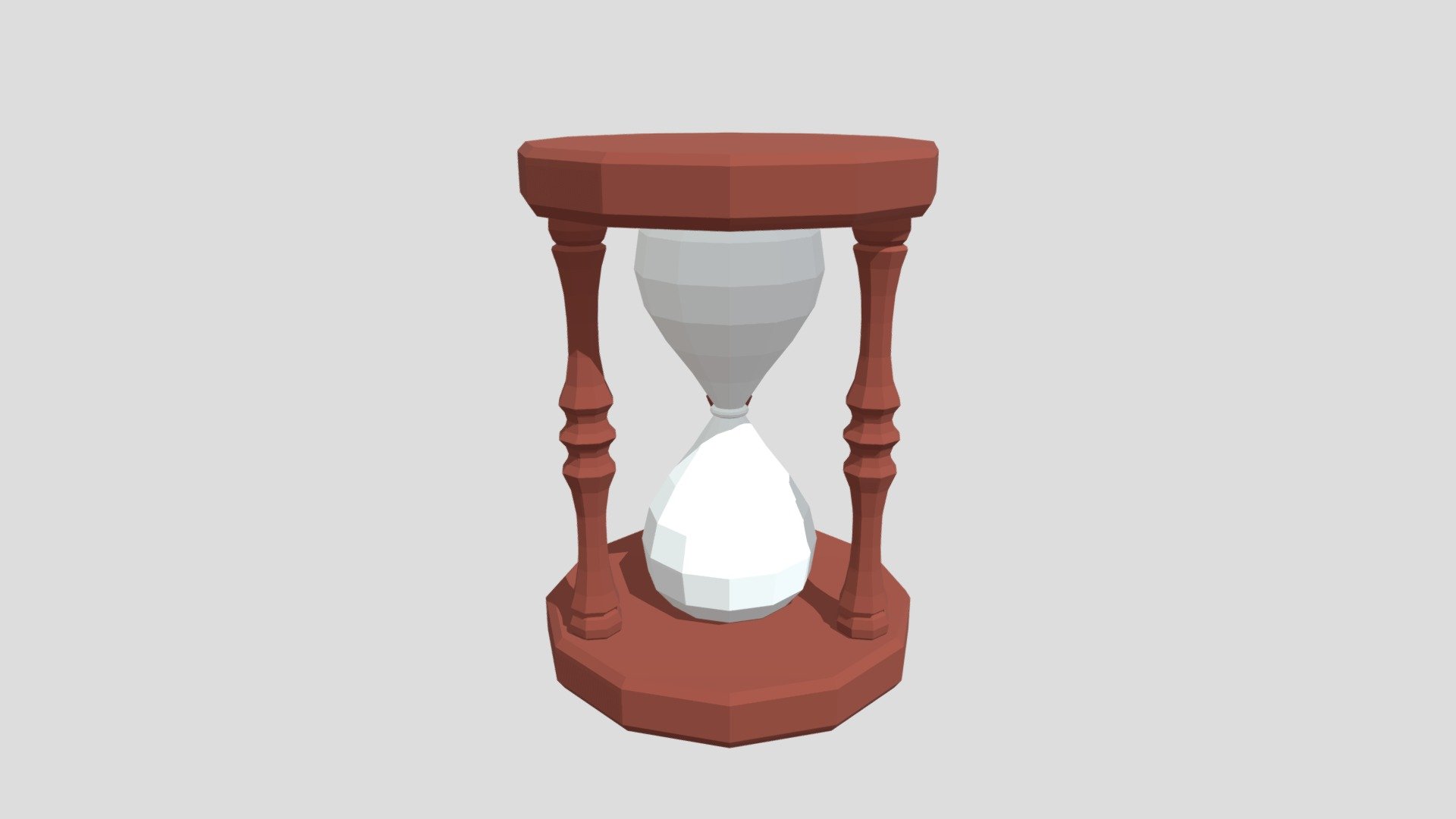 Hour Glass from Poly by Google — Sketchfab embed 3D viewer