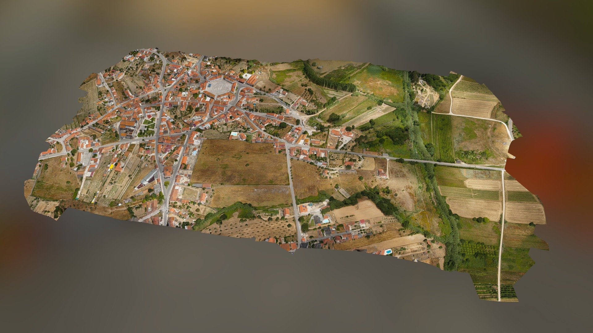 Modelo 3D da Vila de Manique do Intendente