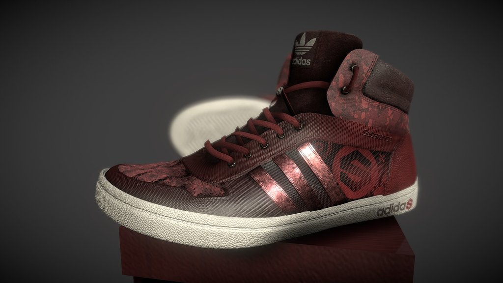 Adidas SUBTANCE PAINTER #ShoesTexturingChallenge