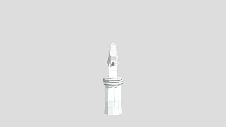 RevolverPrehistorico 3D Model
