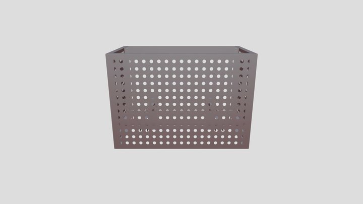 Корзина декоративная для кондиционера 3D Model