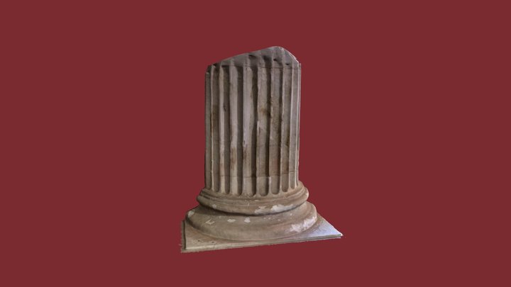 Tarraco Roman Column 3D Model