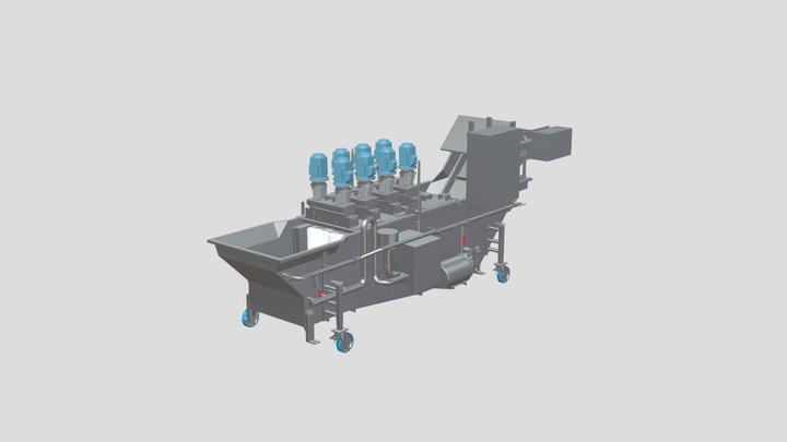 Lavatrice ortaggi 3D Model