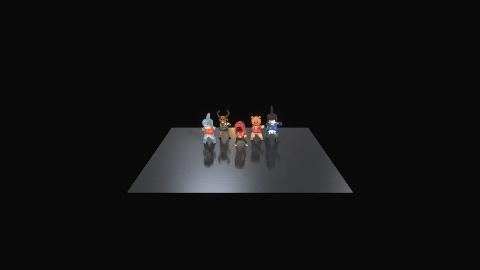 Anim8Bits Presents: Voxelized