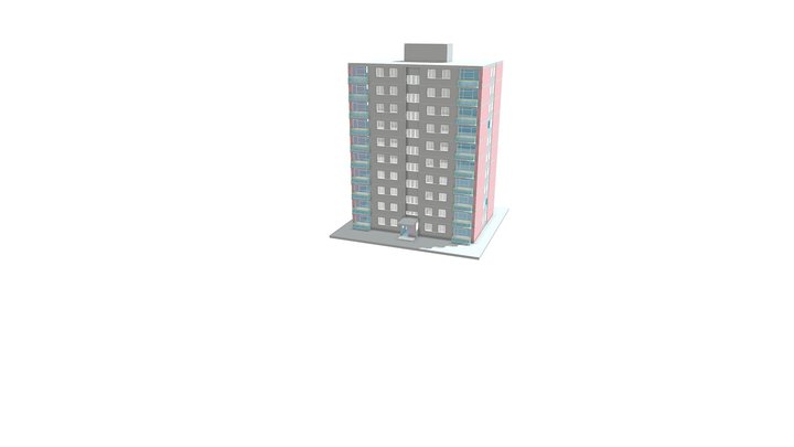 Harlech House Leamore 3D Model