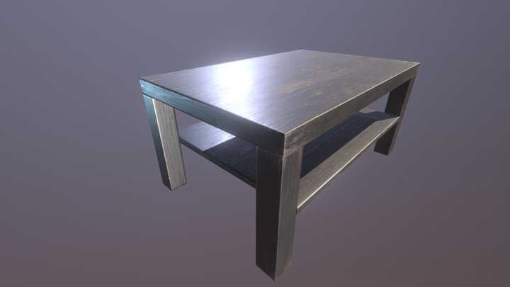 Coffee Table 3D Model