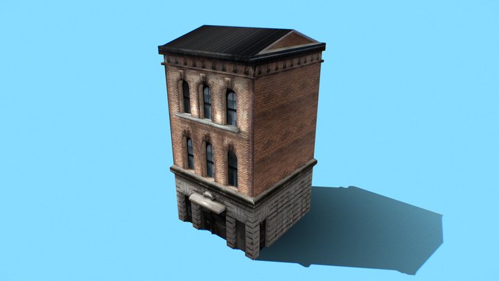 Old Building 3D Model