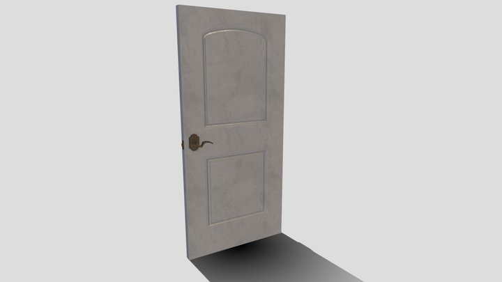 Generic-Door-01_High Poly 3D Model