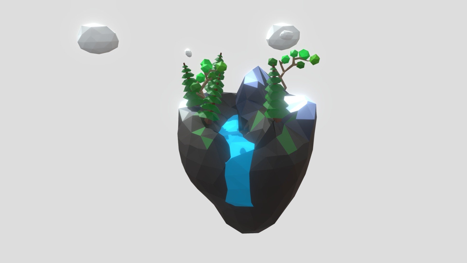 Low Poly Island