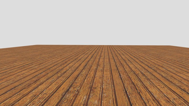 Wood Floor 3D Model