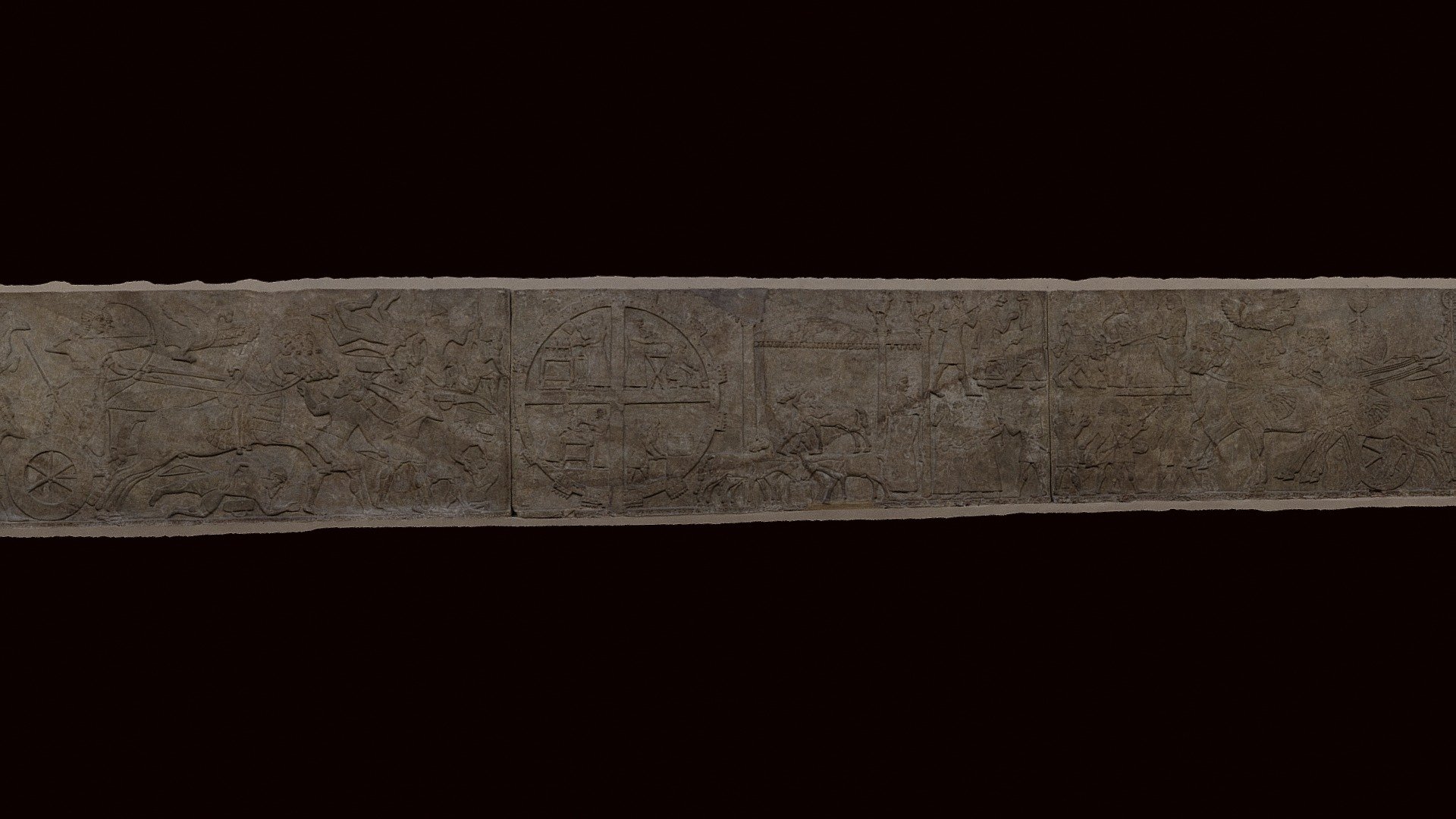 Relief from Ashurnasirpal II's palace, Nimrud