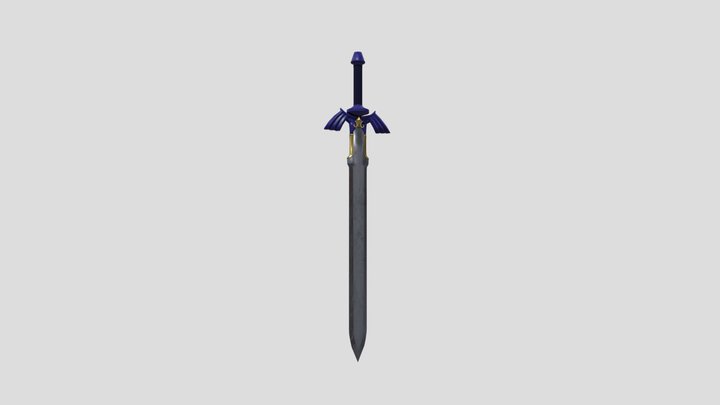 Master Sword 3D Model