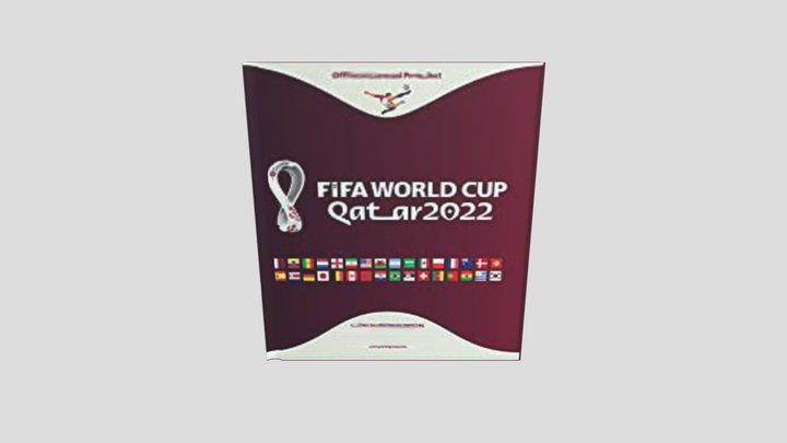 Soccer world cup 2022 album 3D Model