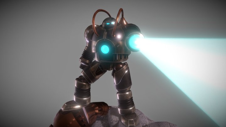 Clockwork Buster 3D Model