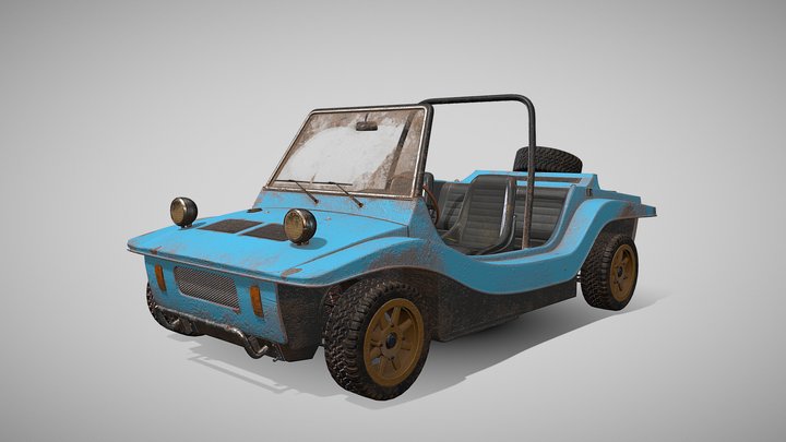 Buggy type 736 3D Model