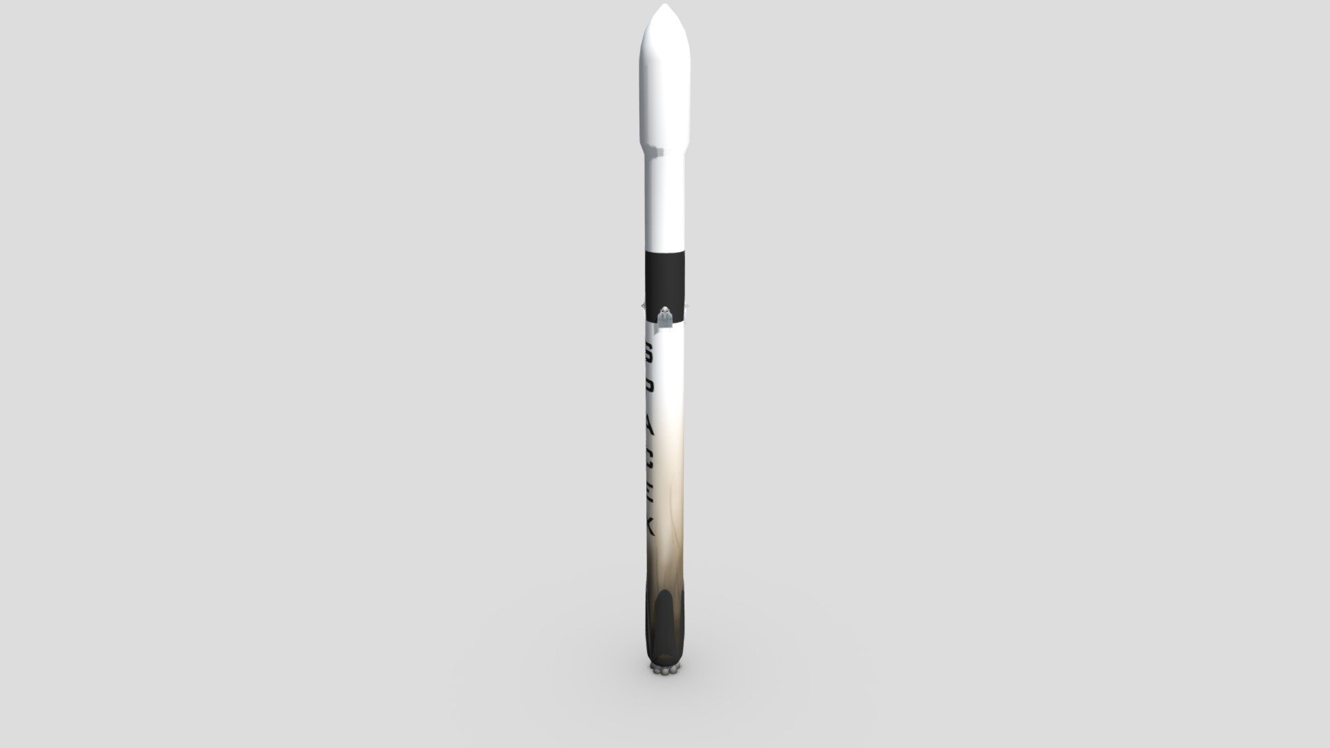Falcon 9 model - 3D model by Kristian_LBS (@Kristian.Rudnert) [664efa4 ...