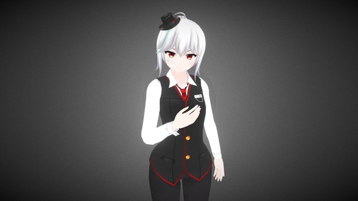 ラナ - RANA - Suit Ver 3D Model