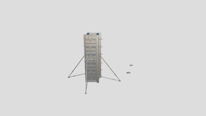 Опалубка колонн 3D Model