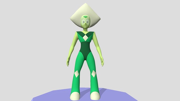 Peridot from Steven Universe 3D Model