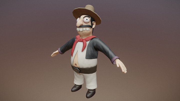 Gaucho 3D Model