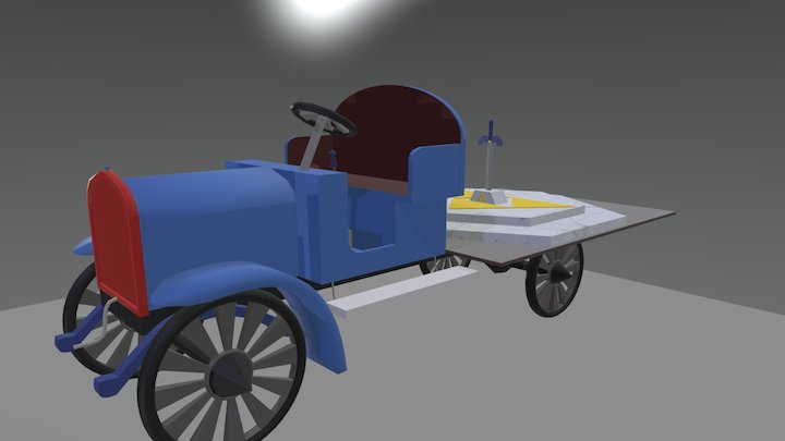Camion Garford Master-Sword 3D Model