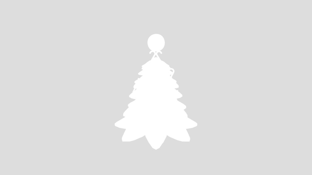 Christmas Tree Icing Dessert Cookie