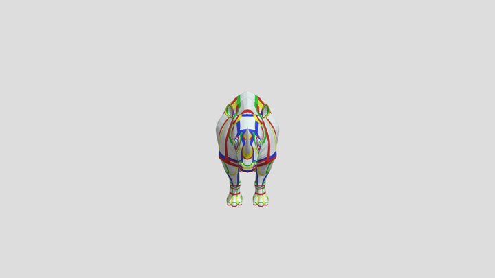 Rhino Topology Guide Lines 3D Model