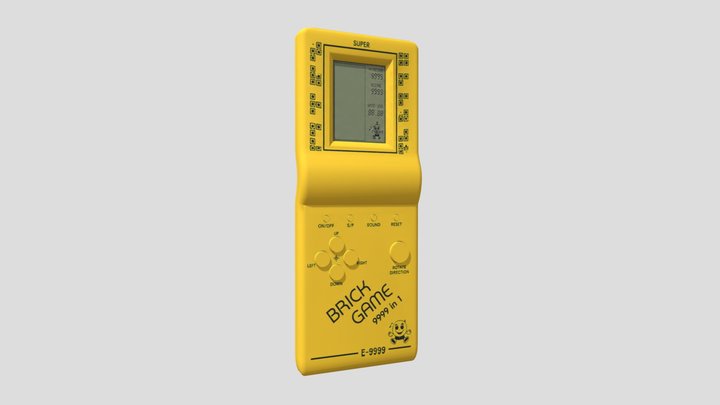 Simple Brick Game 9999 in 1 – Free 3D Model STL