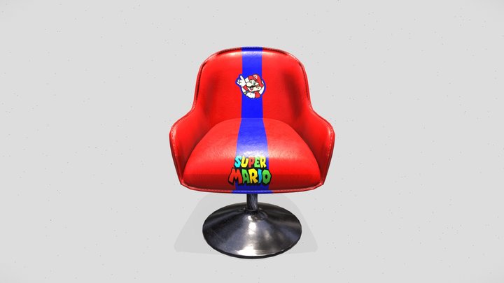mario-arm-chair 3D Model