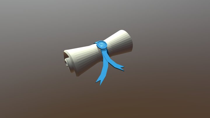 Scrolls 3D Model