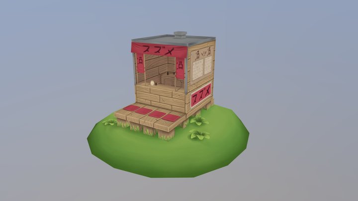 Sake 3D Model