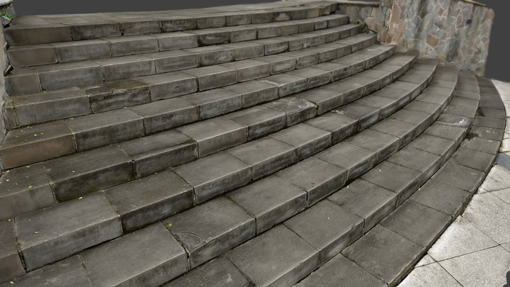 Stone Stairs 01 – Modello 3D gratuito STL