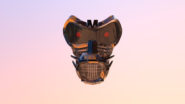 Mask WOAR 3D Model