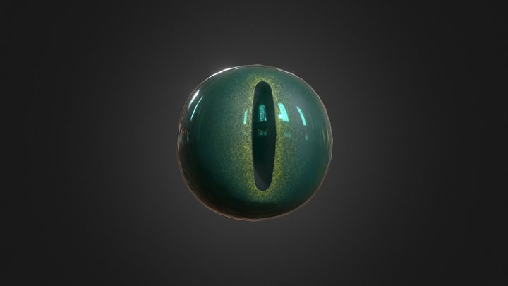 Ender/Lizard eye 3D Model