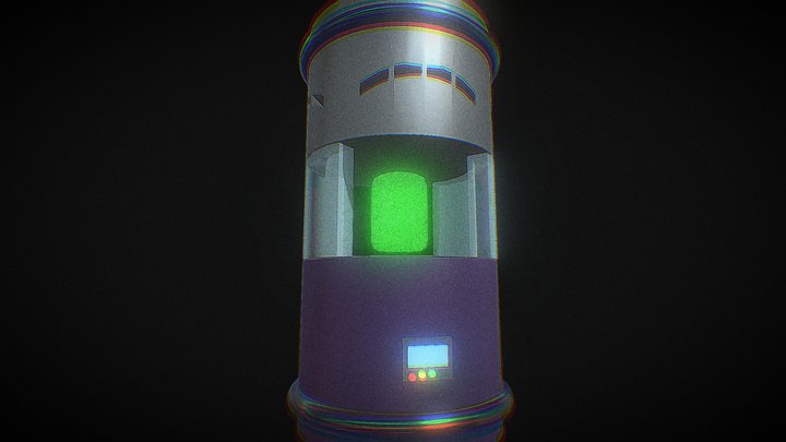 Sci-fi Power Cell – Modelo 3D gratuito STL