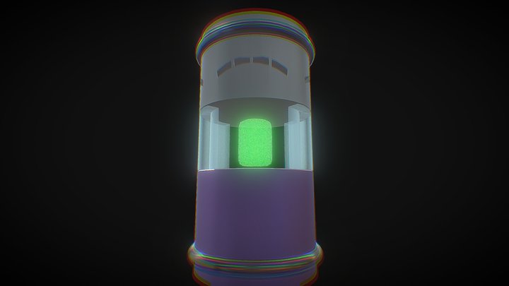 Sci-fi Power Cell – Modello 3D gratuito STL