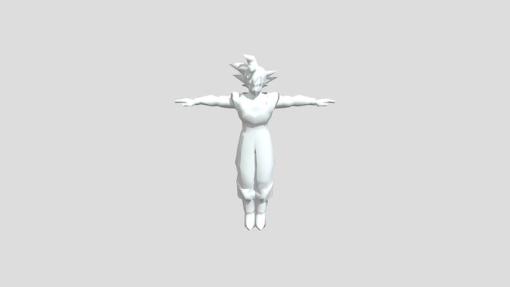 Goku Mixamo 3D Model