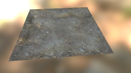 Tileable Cave Ground 3D Model