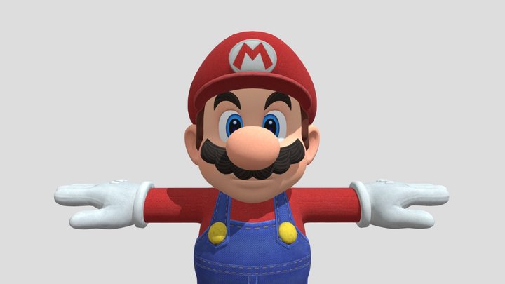 Mario - Luigi's Mansion 3 3D Model