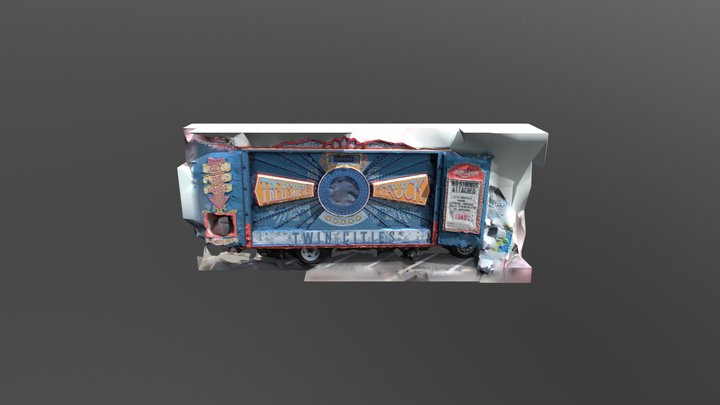 Treasure Truck 3D Model