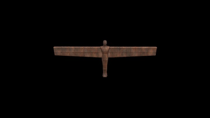 Angel of the North 3D Model
