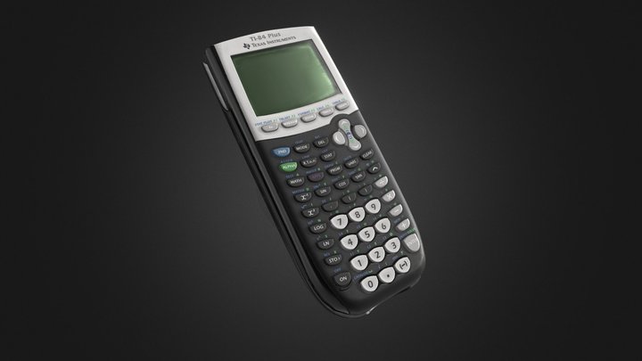 TI-84 Calculator 3D Model