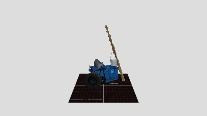 DAE 5 Finished Props - Forest loner 3D Model