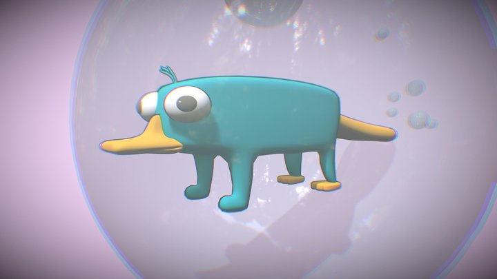 Perry The Platypus 3D Model