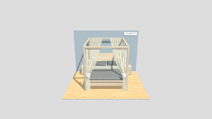 Himmelbett 3D Model