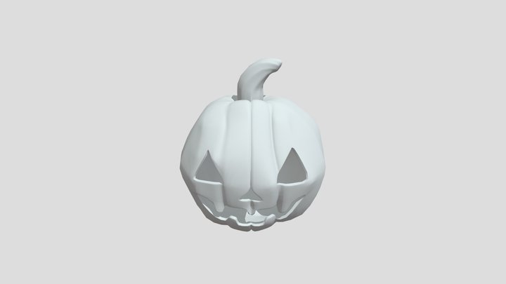 Pumpkin Jack 3D Model