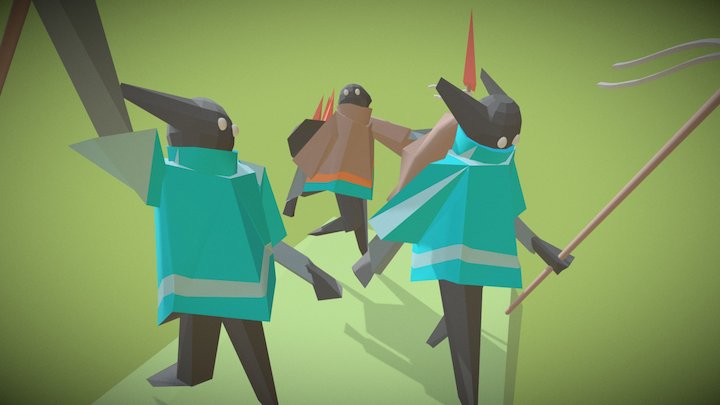 Wasp Riders 3D Model
