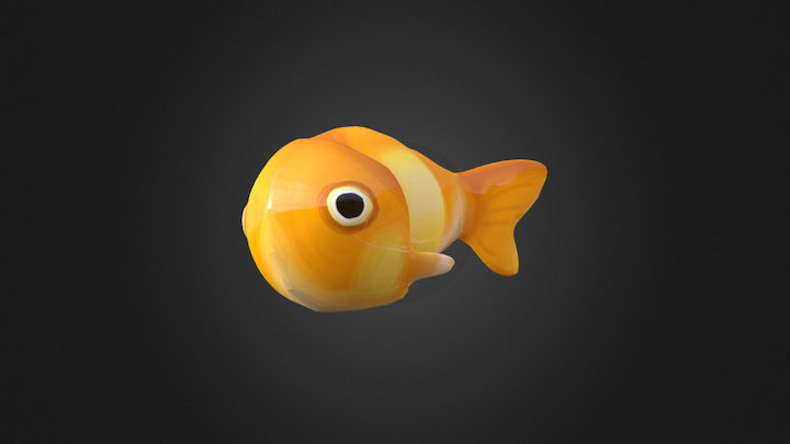 Fish Animated 3D Model